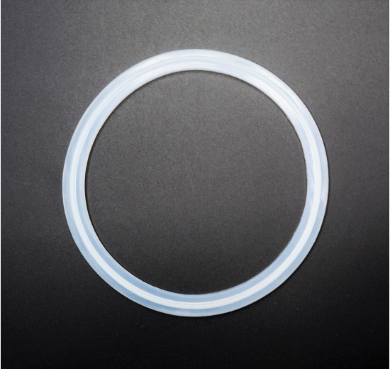 VMQ clamp těsnění, DN 100, talířek 119 mm