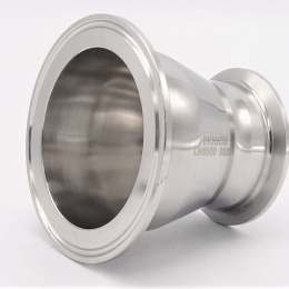 Redukce centrická, clamp DN65/50