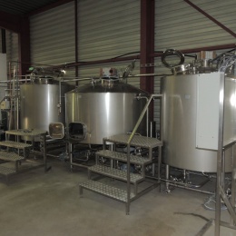 3 vessel brewing house 20HL
