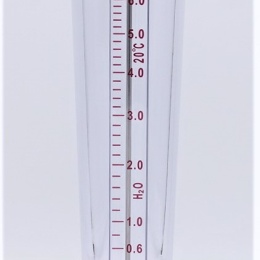 Plováčkový průtokoměr /rotametr/, závit vnitřní 1" BSP, DN32, 0.6~6 m3/hod