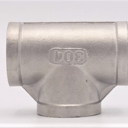 T kus závitový, typ 307, nerezový, 3/4"