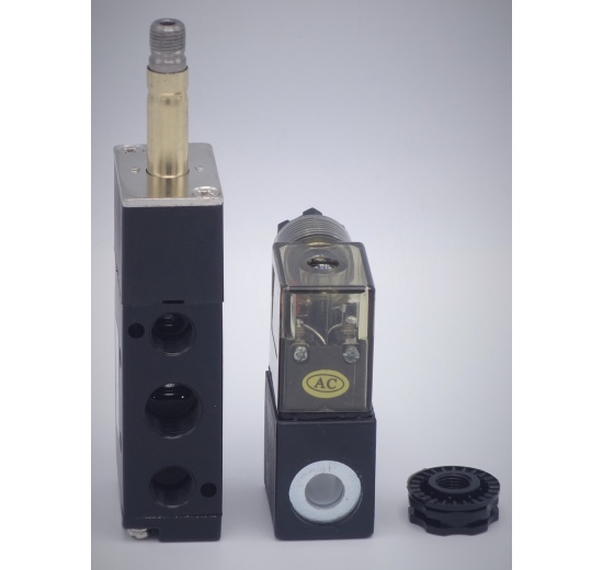 Elektromagnetický rozvaděč 5/2, G 1/8", AC230V