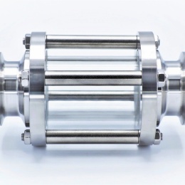 Průhledítko potrubní CLAMP Spojení CLAMP DIN 32676 Potrubní armatury a díly