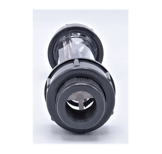 Plováčkový průtokoměr /rotametr/ plastový DN25, 0.25~2.5 m3/hod,  vnitřní závit BSP 3/4"