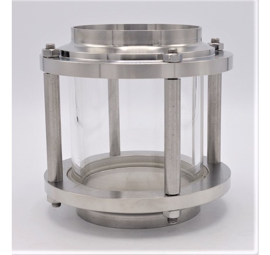 Průhledítko potrubní, navařovací DN100