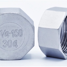 nerezové zátky (záslepky), typ 326, vnitřní závit 5/4"