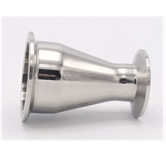 Redukce centrická, clamp DN50/25