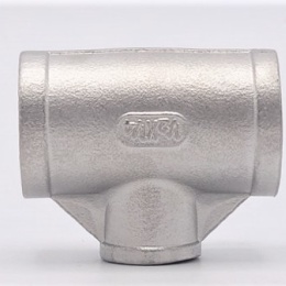 T kus závitový redukovaný typ 307 R, 1/2_1/4"_1/2"