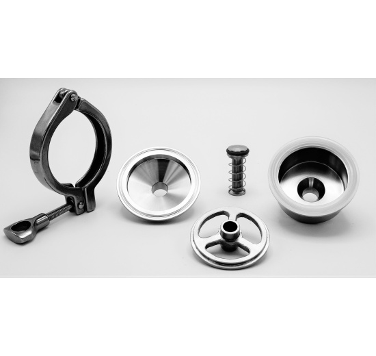 Nerezová zpětná klapka, navařovací typ S-S DN15(18x1,5mm)