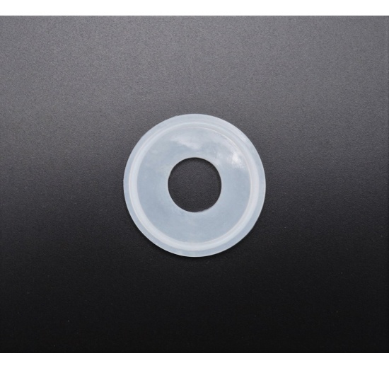 VMQ clamp těsnění, DN 10, talířek 50,5 mm