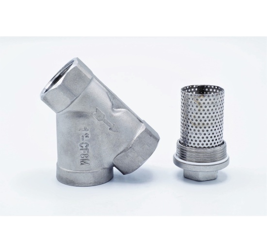 šikmý Y filtr s nerezovým sítkem, závitový 1”