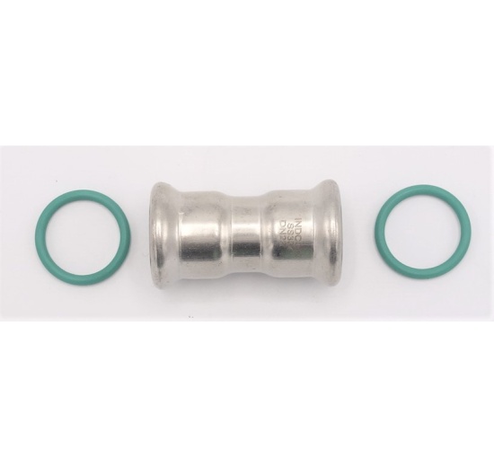 Hrdlo (spojka), lisovací, F 22 mm