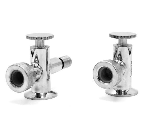 Stavoznak clamp připojení, horní a spodní díl