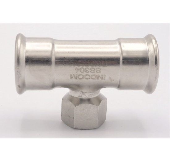 T-kus, lisovací F/F(závit vnitřní)/F 35_3/4"_35