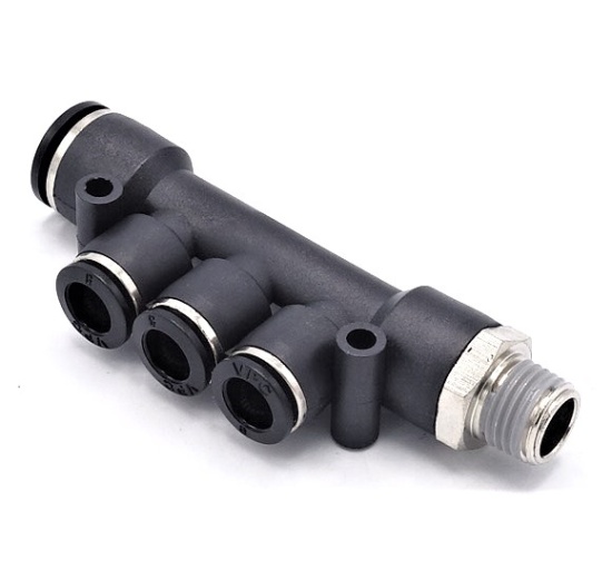 Rozdělovací kus redukovaný se závitem