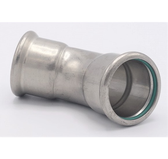 Koleno 45°, lisovací, F/F, 35 mm