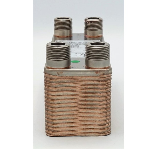 Výměníky tepla mědí pájené-protiproudý chladič mladiny