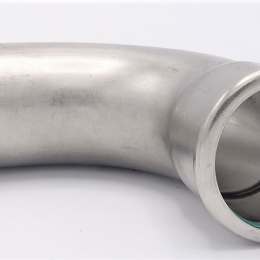 Koleno 90°, lisovací, F/M 42 mm, nerez