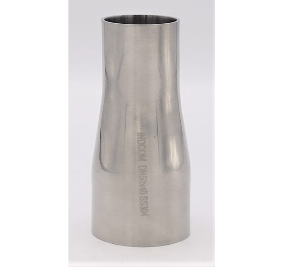 Redukce centrická, navařovací, dlouhá DN 50/40