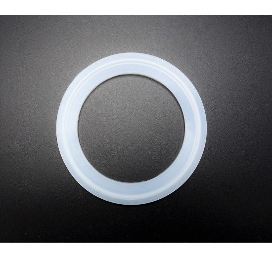 VMQ clamp těsnění, DN 65, talířek 91 mm