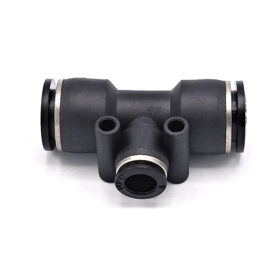 Spojka T redukovaná -  nástrčné šroubení