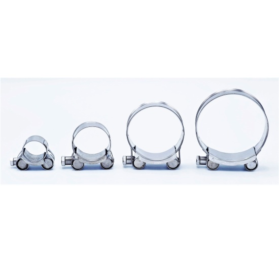 nerezové hadicové spony