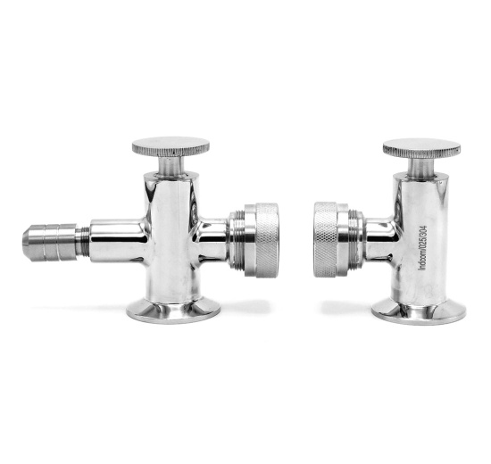 Stavoznak CLAMP připojení horní a spodní díl DN25