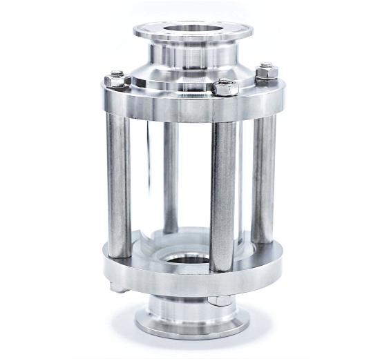 Průhledítko potrubní DN25, CLAMP DIN 32676