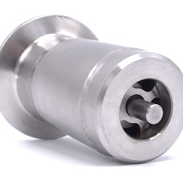 součást hradítka - podtlakový ventil s clamp připojením DN 25