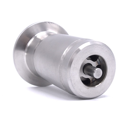 součást hradítka - podtlakový ventil s clamp připojením DN 25