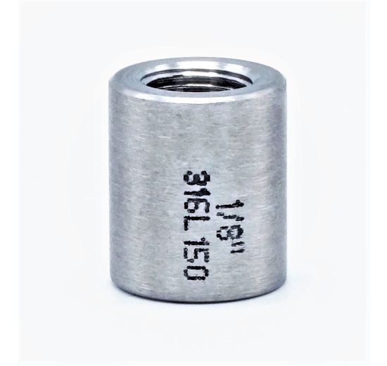 nátrubek z nerezové oceli, typ 333| 1/8" DN06 s vnitřním závitem