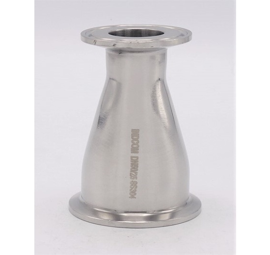 Redukce excentrická, clamp  DN50/25