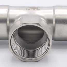 T-kus, lisovací F/F(závit vnitřní)/F 42_1 1/4"_42