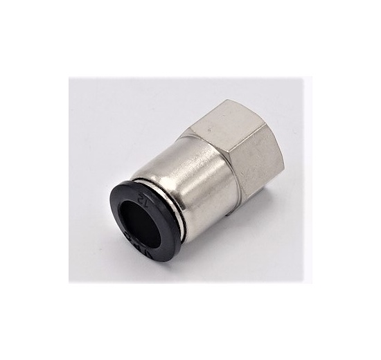 Nástrčné šroubení z plastu přímé s vnitřním závitem DN 12mm x 3/8