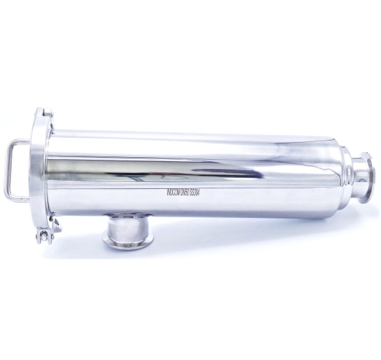 Trubkový filtr rohový CLAMP připojení DN50 (K64)