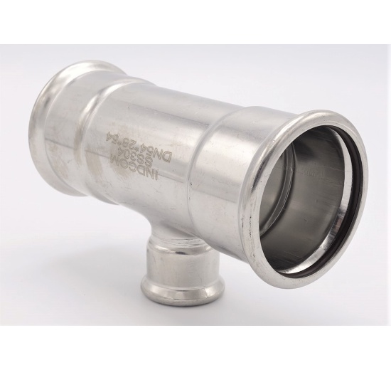 T-kus, lisovací,redukovaný, F/F/F 54_28_54, nerez