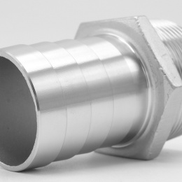 nerezový nástavec hadicový /hadicová koncovka se šestihranem/ typ 337 2"(Ø vně 51 mm)