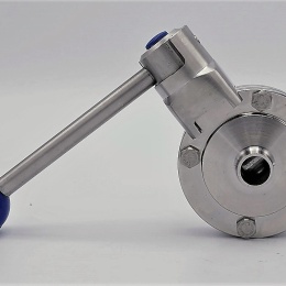 Nerezová klapka přímá, uzavírací,navařovací, typ S-S, DN15