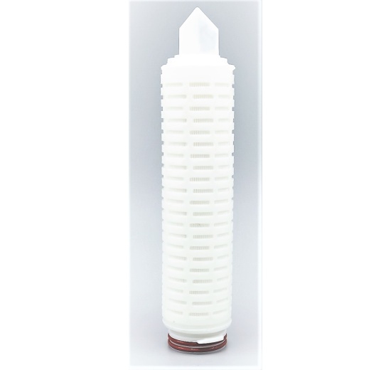 filtrační svíčka (cartridge), která je v tělese filtru upevněna bajonetovým systémem