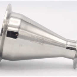 Redukce centrická, clamp  DN65/25