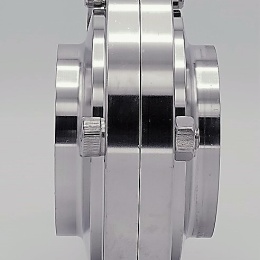 Nerezová klapka přímá, navařovací typ S-S  DN65 (70x2mm)