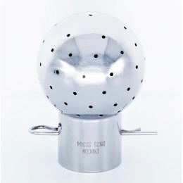 sanitační navařovací statická sprchovací koule, průměr 53 mm, dírka 1,6 mm