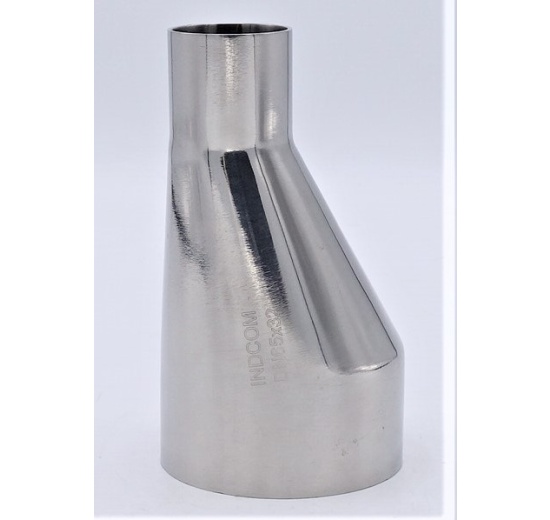 Redukce excentrická, navařovací, dlouhá DN 65/32