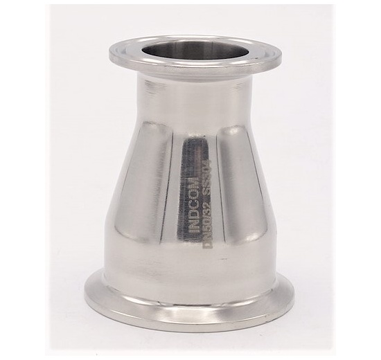 Redukce centrická, clamp  DN50/32