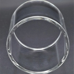 rozměry náhradního skla do potrubního průhledítka: vnější průměr 110 mm/síla stěny 5 mm/výška 100 mm