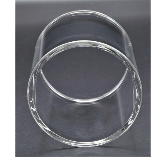 rozměry náhradního skla do potrubního průhledítka: vnější průměr 110 mm/síla stěny 5 mm/výška 100 mm