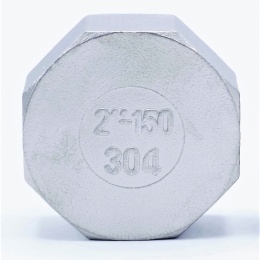 nerezová zátka (záslepka), typ 326, vnitřní závit 2" (DN 50)