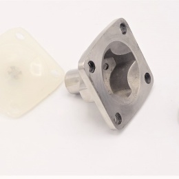 Membránový ventil, navařovací S-S, Silikon