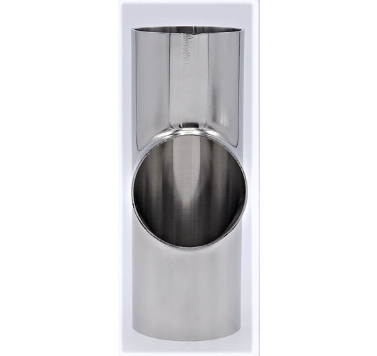 nerezový T kus krátký, navařovací DN50 (52x1,5mm)