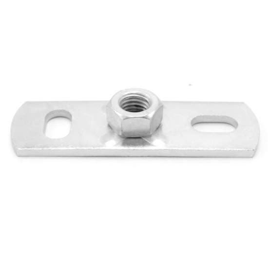 Patní deska s maticí pozinkovaná